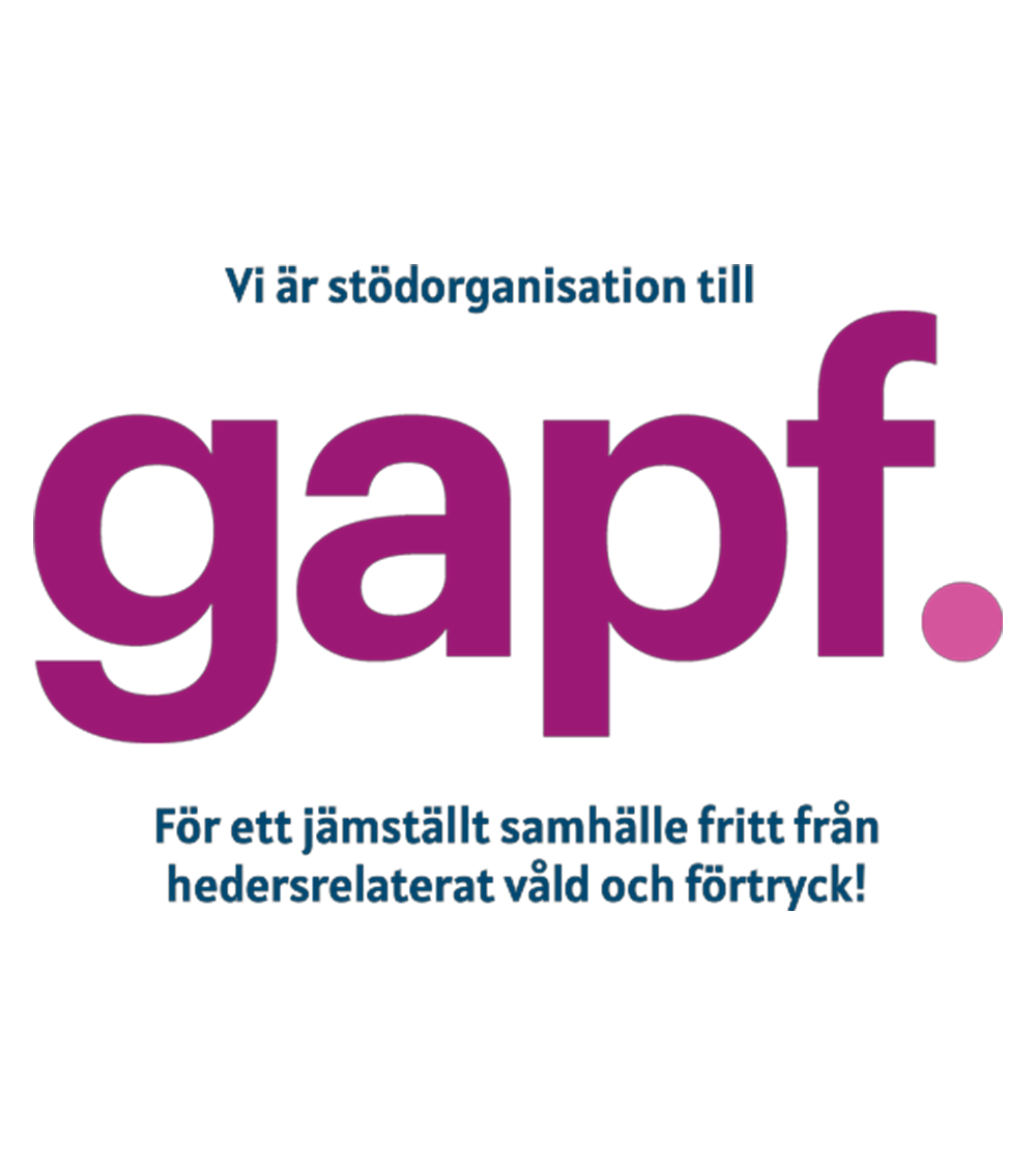 GAPF stödorganisation logotyp