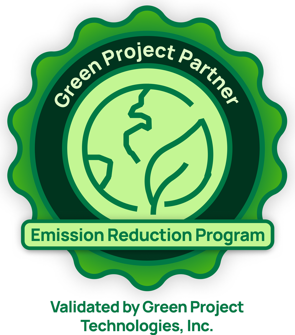 Green project logotyp