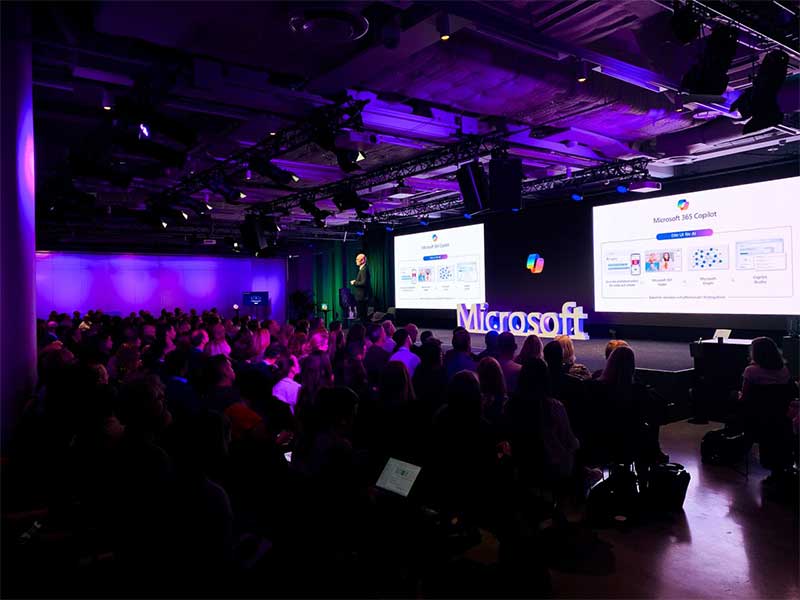 Scenen på Copilot Tour - Event
