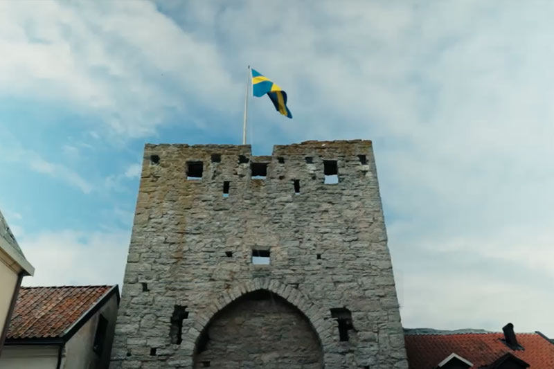 En borg på Gotland