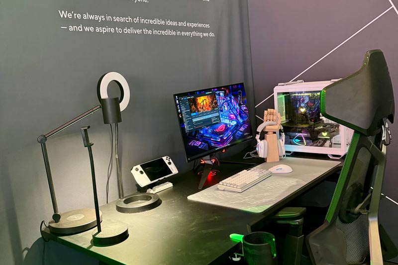 Campus Elkjöp i Oslo gaming monter