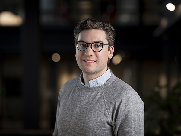 Porträtt av Alexander Hansson